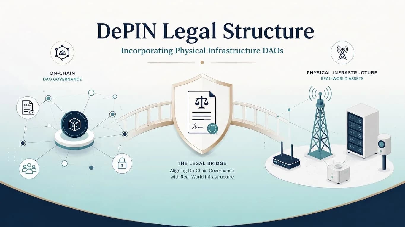 DePIN Legal Structure: Incorporating Physical Infrastructure DAOs