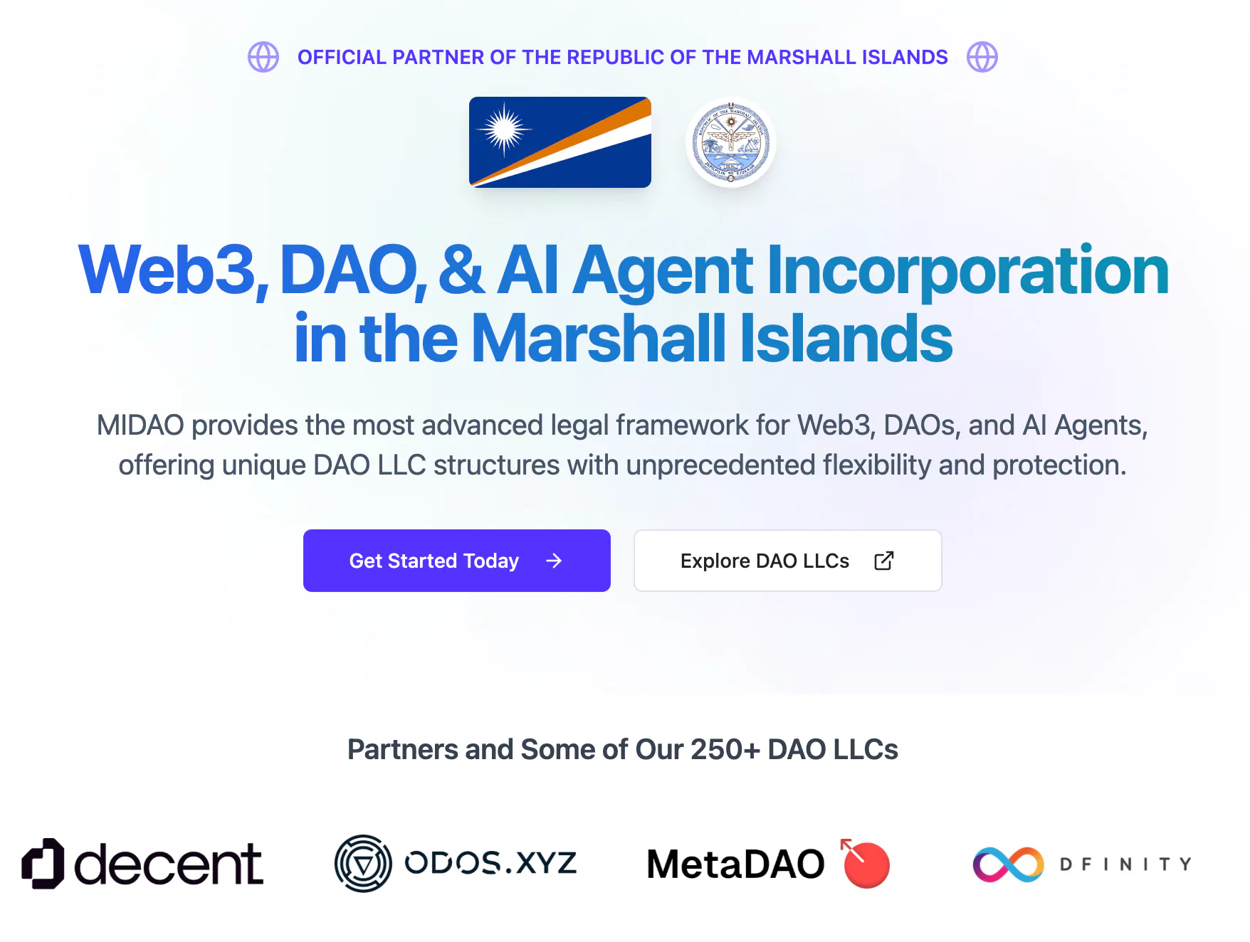 MIDAO - DAO LLC Incorporation